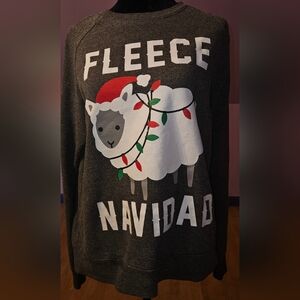 Feliz "Fleece" Navidad Christmas Sweater